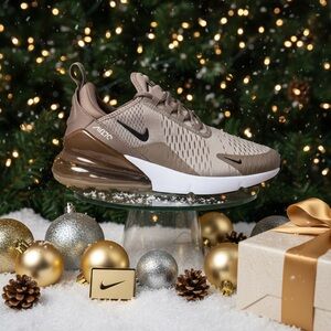 Nike Air Max 270 Festive Brown Sneakers